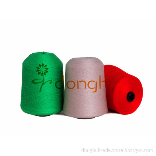 worsted Blended Cashmere and Mercerizd wool yarn